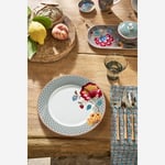 Pip Studio Mavi Porselen Yemek Tabağı 26,5 Cm 51001574