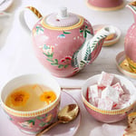 Pip Studio Pembe Porselen Çay Fincan Seti 280 Ml 51004135