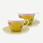 Pip Studio Sarı Porselen Çay Fincan Seti 280 Ml 51004153