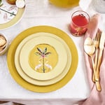 Pip Studio Sarı Porselen Yemek Tabağı 26,5 Cm 51001341