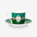 Pip Studio Yeşil Porselen Çay Fincan Seti 250 Ml 51004229