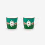 Pip Studio Yeşil Porselen Kupa Seti 150 Ml 51002616