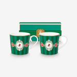Pip Studio Yeşil Porselen Kupa Seti 150 Ml 51002617