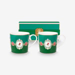 Pip Studio Yeşil Porselen Kupa Seti 150 Ml 51002616