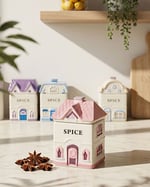 Porselen Ev Baharatlık Pembe CAPSJ20251RD