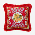 Portofıno Kırmızı Limonlu Yastık 45*45 Cm CAT3P4343RD