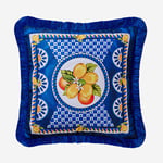 Portofıno Lacivert Limonlu Yastık 45*45 Cm CAT3P4343BL