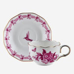 PRIMAVERA PEMBE 2'Lİ TURK KAHVESİ FİNCAN SETİ (Herend)