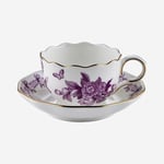 PRIMAVERA VIOLET 2'Lİ TURK KAHVESİ FİNCAN SETİ (Herend)