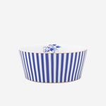 Royal Çizgili Mavi Kase 15 cm