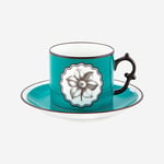 Vista Alegre HERBARIAE İkİli Çay Fincanı Seti Pembe - Turquaz 225 ml 21133531