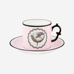 Vista Alegre HERBARIAE İkİli Çay Fincanı Seti Pembe - Turquaz 225 ml 21133531