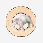 Yvonne Ellen ANIMALS FİLLİ TABAK 16 cm  YEELE16TPLATE
