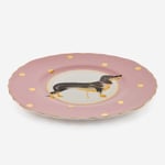 Yvonne Ellen ANIMALS KÖPEKLİ TABAK 23 cm  YEDOG23SPLATE