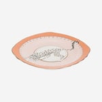 Yvonne Ellen ANIMALS LEOPARLI TABAK 16 cm  YELEO16TPLATE