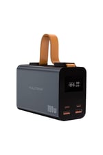 FULLTECH FP-12 30.000mAh 100w Hızlı Şarj Powerbank - 5 Portlu, Led Ekranlı Ve Taşınabilir Lamba Özel