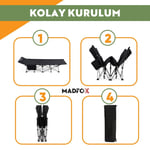 Madfox AeroLift Katlanır Kamp Yatağı Kampet