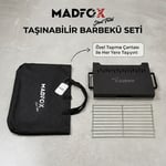 Madfox SteelFold Paslanmaz Çelik Katlanabilir Mangal