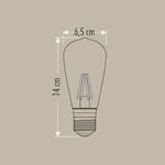 CATA Rustik Led Ampul Dekoratif 4W