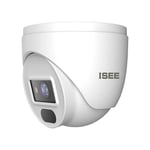 ISEE KAMERA IP ISN-9524S4L DOME, 2MP, 2.8MM, H.265+, 20M IR, DAHİLİ MİKR, VİDEO ANALİZ, PLASTİK+METAL
