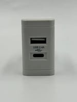Mutlusan Usb+Type-C Fiş Adaptör 2,4A