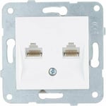 VİKO Linnera Data Cat6 Tekli Çerçevesiz Beyaz