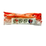 Viko Multi-Let Dörtlü Grup Priz Topraklı 2 Metre Beyaz (Çocuk Korumalı) 90113402