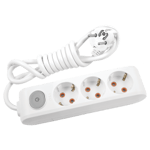 Viko Multi-Let Üçlü Grup Priz Anahtarlı Topraklı 3 Metre Beyaz (Çocuk Korumalı) 90117303
