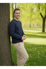 Erkek Bisiklet Yaka Pamuklu Şardonlu Regular Fit Sweatshirt