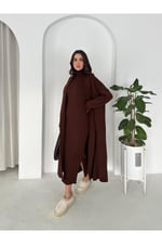 TRİKO ELBİSE HIRKA TAKIM