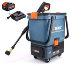 SENIX HPWX2-M2-EU AKÜLÜ BASINÇLI YIKAMA MAKİNESİ 2x4.0Ah