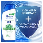 Head&Shoulders Şampuan 2'si 1 Arada Mentol Ferahlığı 625 ml