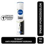 Nivea Black and White Invisible Kadın İpeksi Pürüzsüzlük Deodorant 150 ml