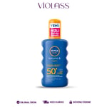 Nivea Sun SPF50+ Koruma & 48 Saat Nemlendirme Vücut Güneş Kremi Sprey 200 ml