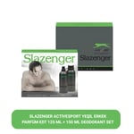 Slazenger Active Sport Yeşil Erkek Parfüm EDT 125 ml & Deodorant 150 ml Set