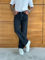 Antrasit Desenli Baggy Pantolon