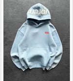 BEBE MAVİ SUPREME KAPŞONLU SWEAT