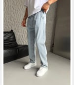BELİ LASTİKLİ KOT PANTOLON