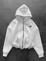 Beyaz Basic Nike Hırka