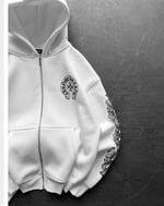 BEYAZ CHROME HEARTS HIRKA