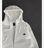 BEYAZ CLUB FLEECE NİKE HIRKA