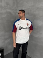 BEYAZ GARNİ SPOTİ BARÇA TSHİRT