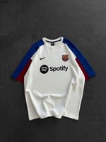 BEYAZ GARNİ SPOTİ BARÇA TSHİRT