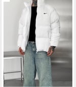 BEYAZ NİKE PUFFER MONT