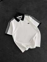 BEYAZ POLO YAKA ADİDAS TSHİRT