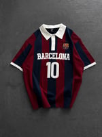 BEYAZ SIRT 10 BARCELONA TSHİRT