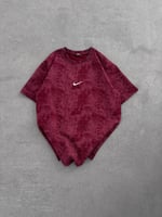 BORDO SWM LOGO NİKE TSHİRT