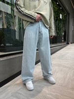 BUZ MAVİ SKATER BAGGY PANTOLON