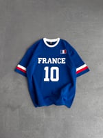 DK ÖZEL MAVİ FRANCE TSHİRT