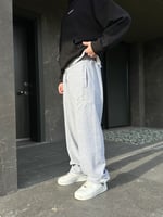 GRİ APLİKE STWD EŞOFMAN